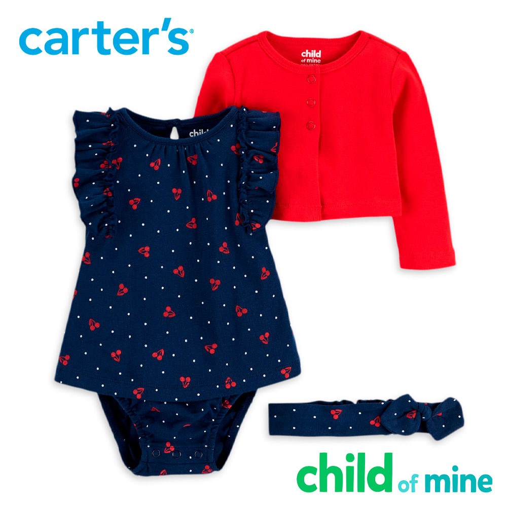 Set de vestido azul torerita y cintillo