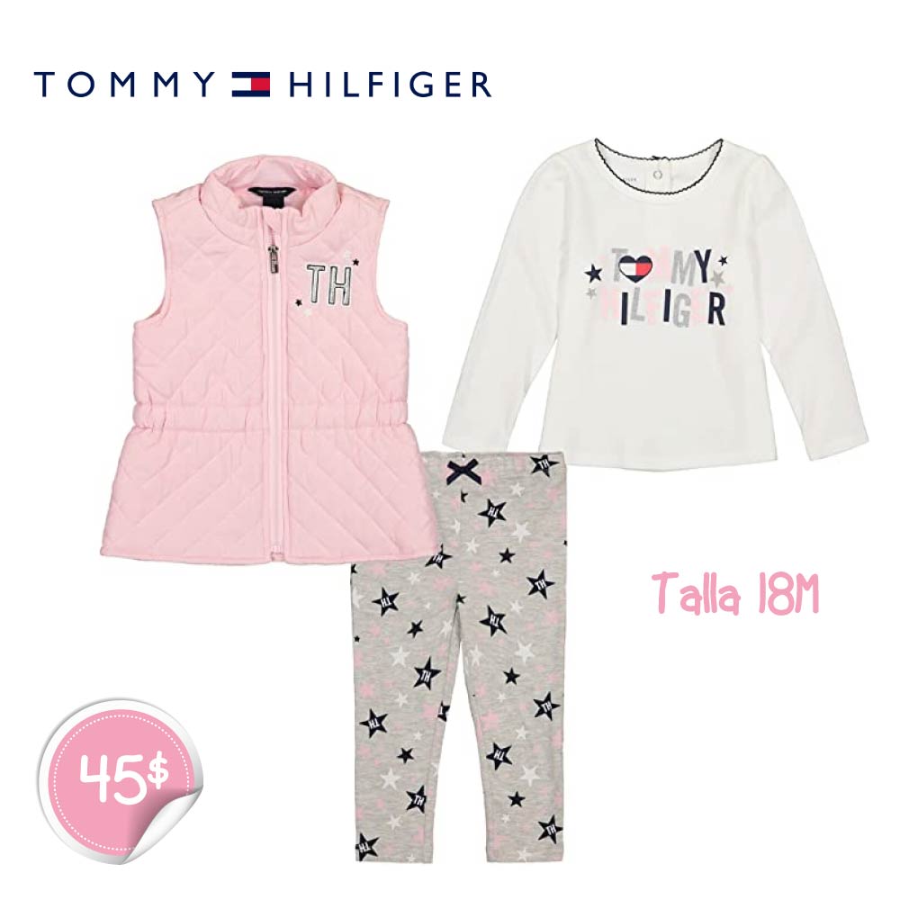 Conjunto Tommy Hilfiger para niña - BabyKidsToday
